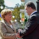 Петр Порошенко провел встречу с Ангелой Меркель