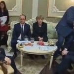 Началась встреча лидеров Украины, Франции, Германии и России в Минске